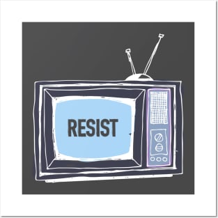 RESIST TELEVISION Posters and Art